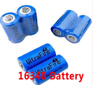 16340 Li-ion rechargeable battery